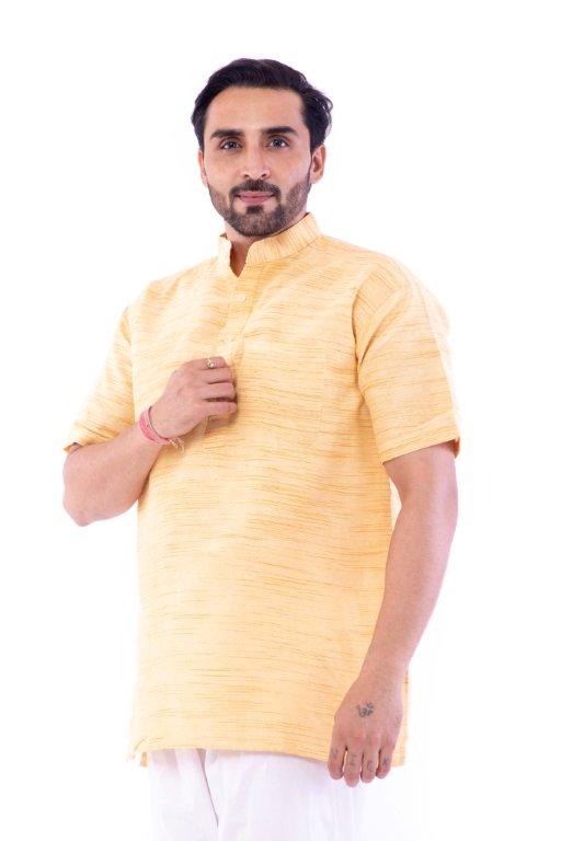 Half Kurtas Khadi fabric offer a unique blend of tradition and contemporary style