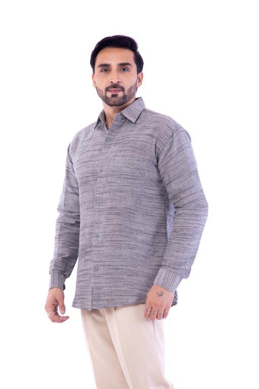 summer fashion formal shirt full sleeve shirt grey shirt men shirt